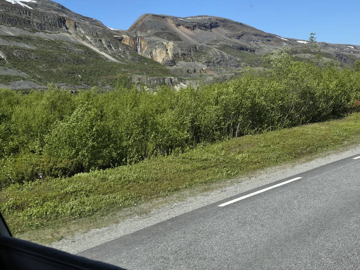 (cliquez pour agrandir) Sur la route du Nordkapp