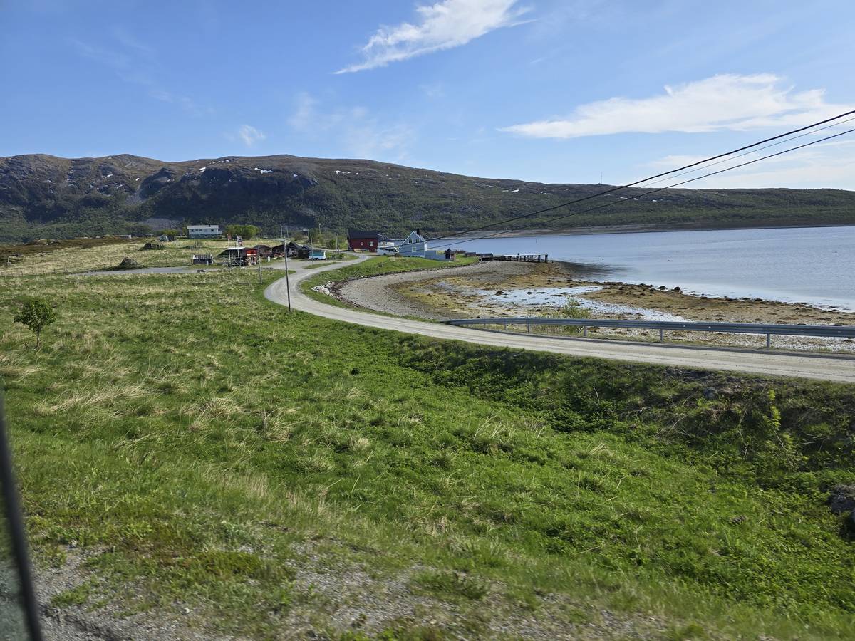(cliquez pour agrandir) Sur la route du Nordkapp