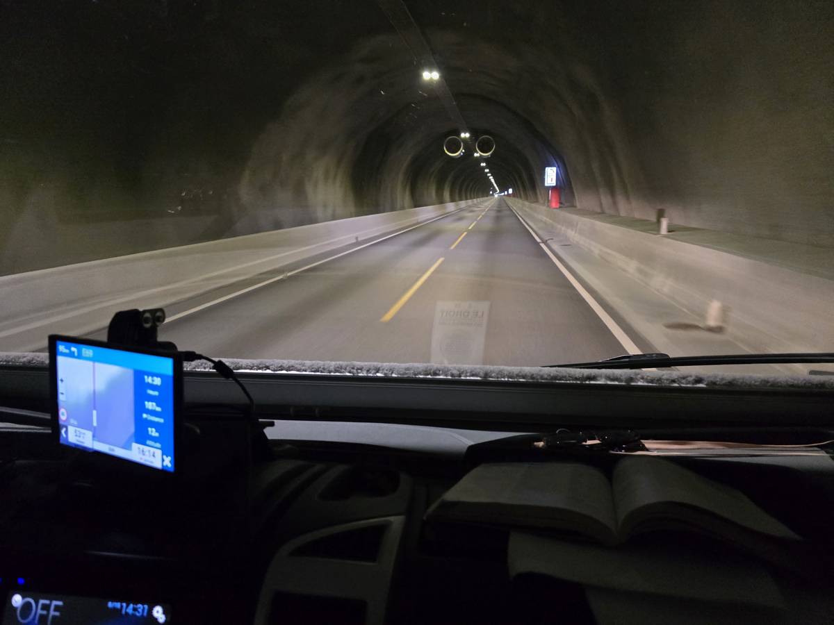 (cliquez pour agrandir) Sur la route du Nordkapp