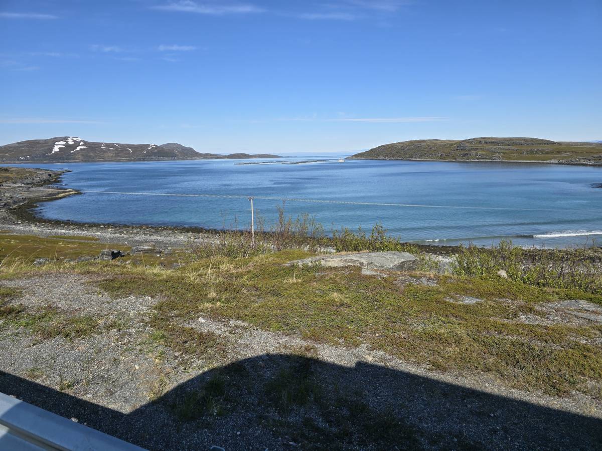 (cliquez pour agrandir) Sur la route du Nordkapp