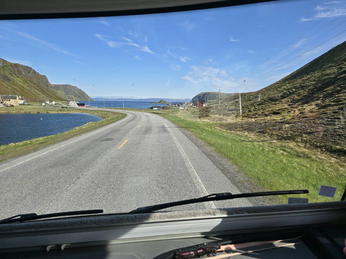 (cliquez pour agrandir) Sur la route du Nordkapp