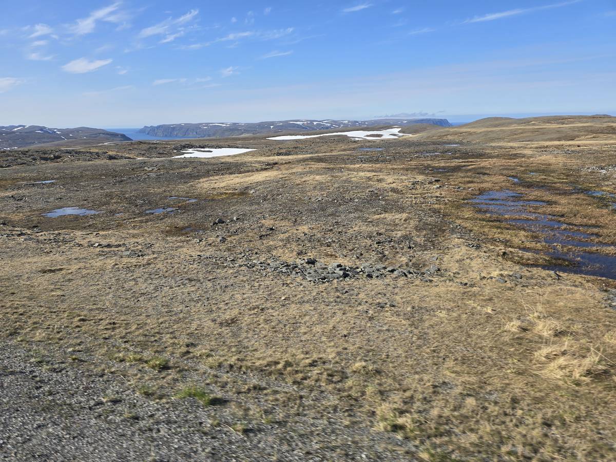 (cliquez pour agrandir) Sur la route du Nordkapp