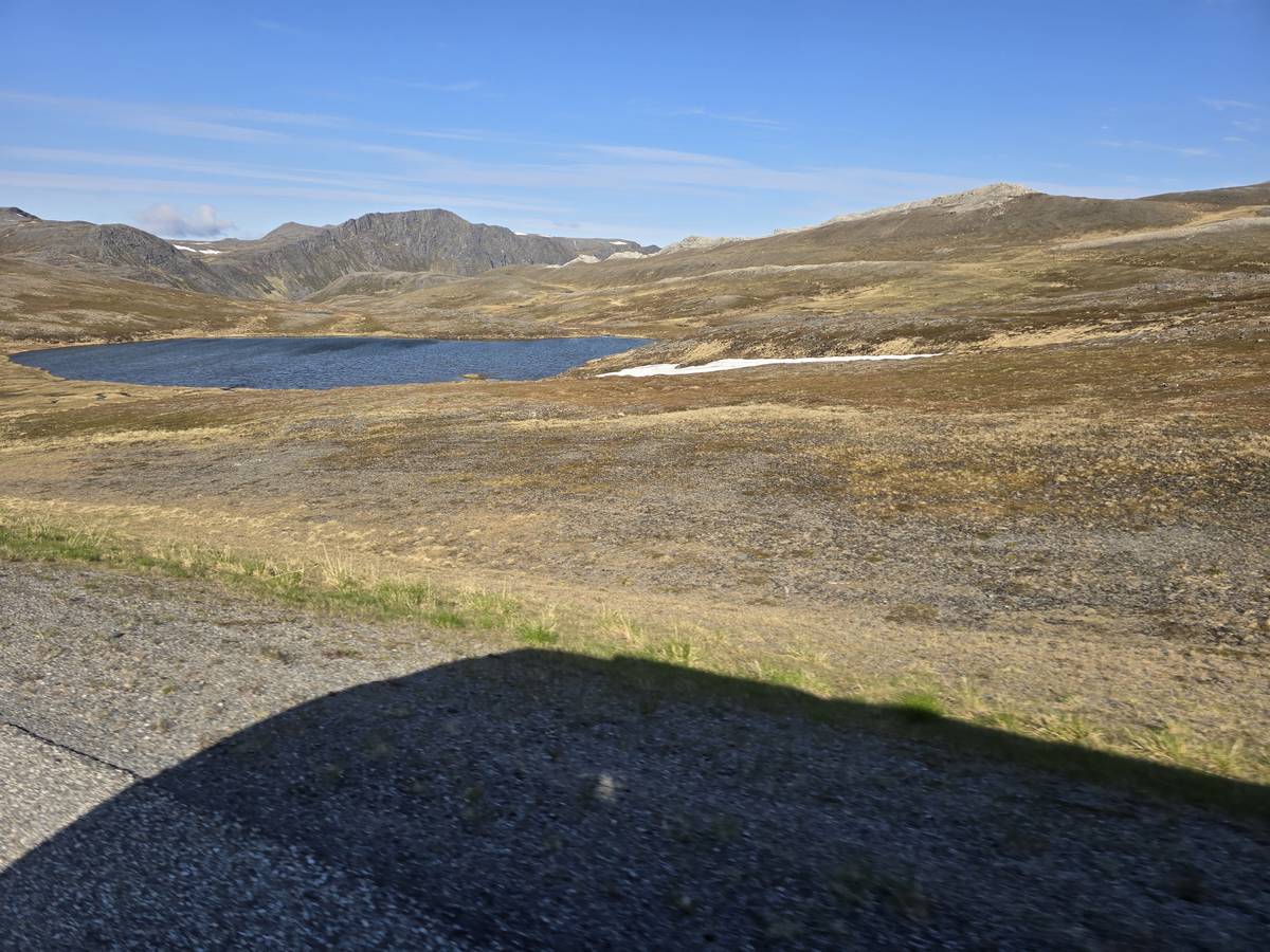 (cliquez pour agrandir) Sur la route du Nordkapp